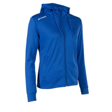 Load image into Gallery viewer, Stanno Womens Field Hooded Jacket (Royal)