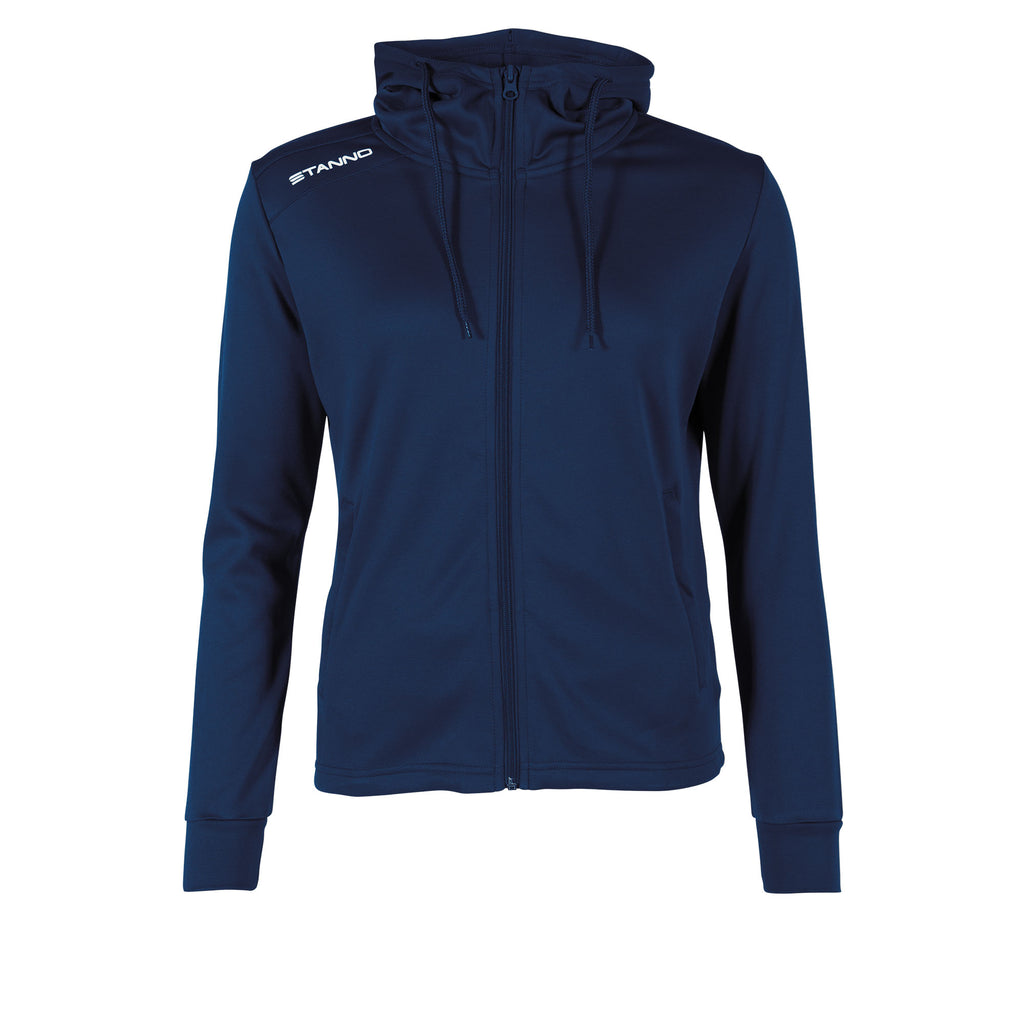 Stanno Womens Field Hooded Jacket (Navy)