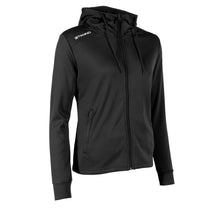 Load image into Gallery viewer, Stanno Womens Field Hooded Jacket (Black)