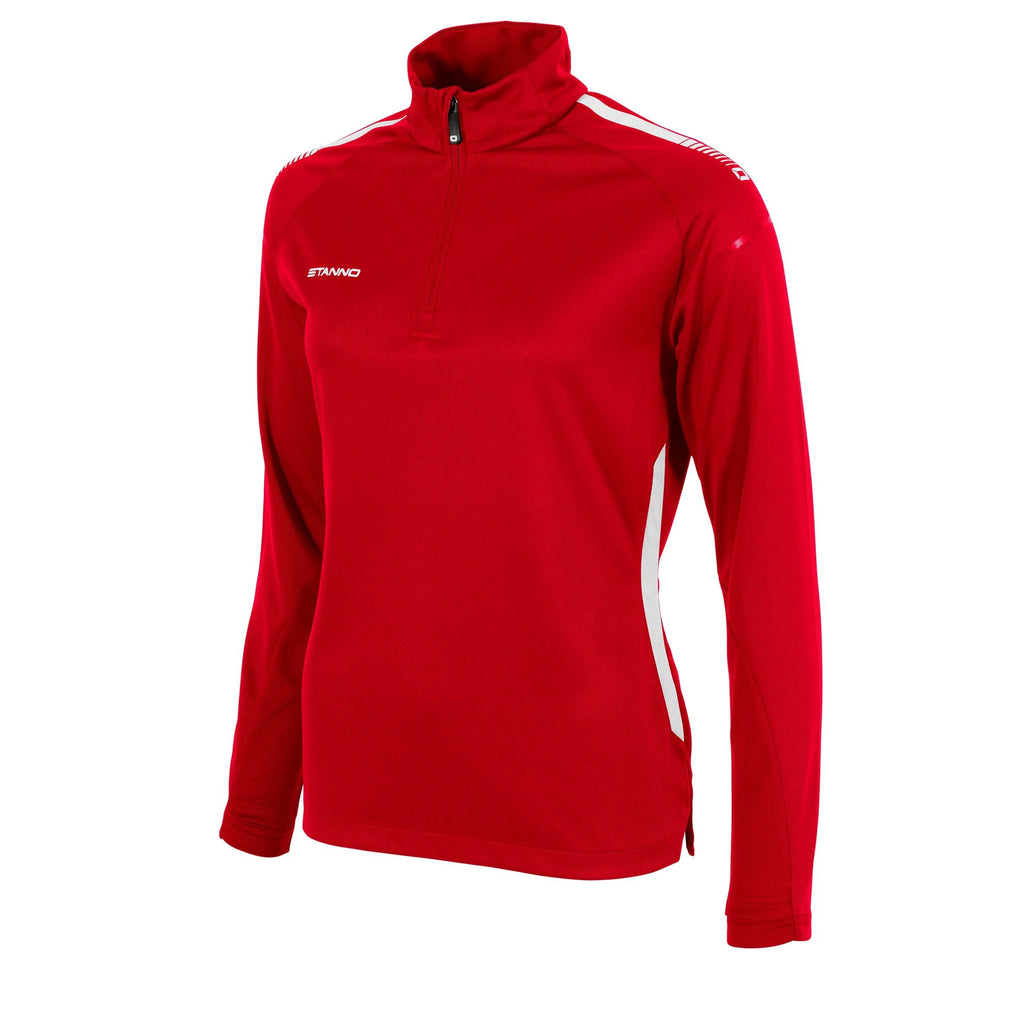 Stanno Ladies First 1/4 Zip Top (Red/White)