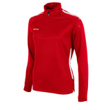 Stanno Ladies First 1/4 Zip Top (Red/White)