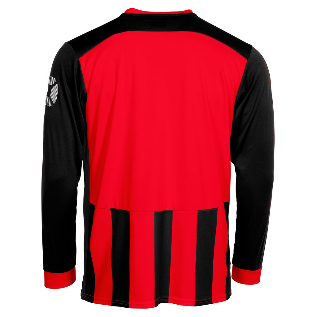 Stanno Brighton LS Football Shirt (Red/Black)