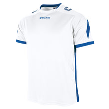 Load image into Gallery viewer, Stanno Drive SS Football Shirt (White/Royal)