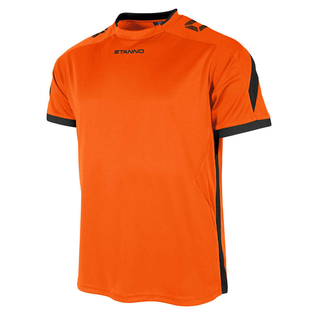 Stanno Drive SS Football Shirt (Orange/Black)