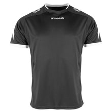 Load image into Gallery viewer, Stanno Drive SS Football Shirt (Black/White)