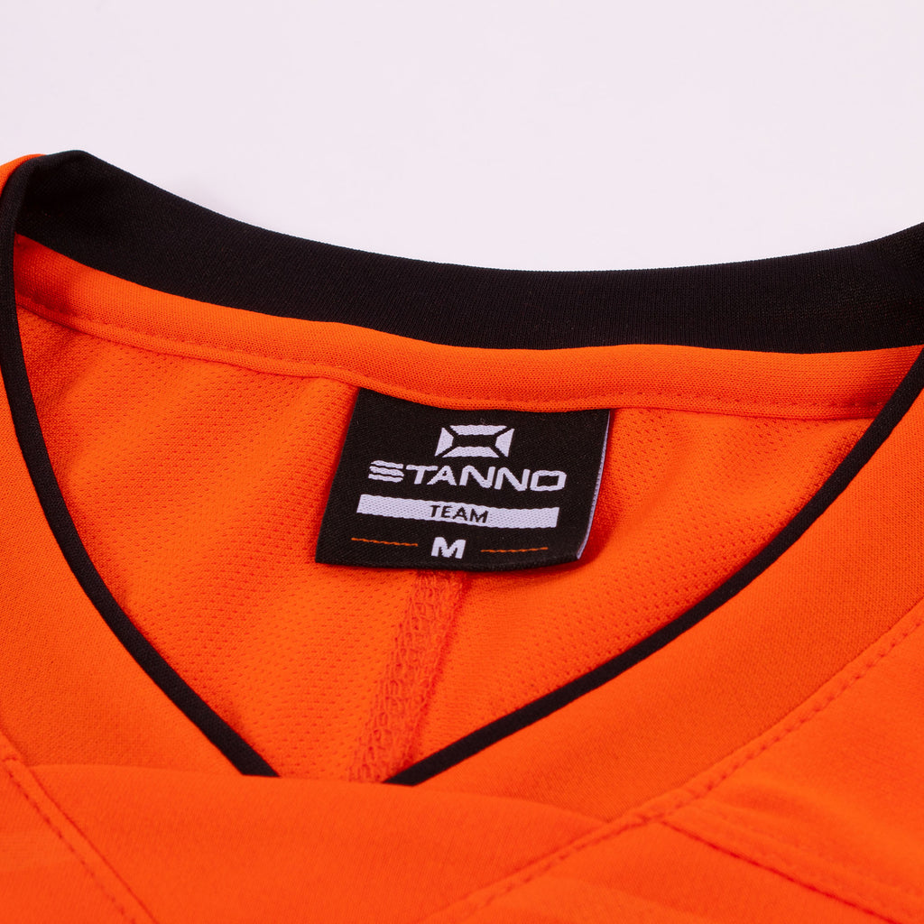 Stanno Dash SS Football Shirt (Orange/Black)