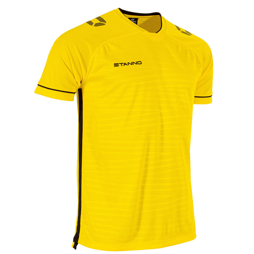 Stanno Dash SS Football Shirt (Yellow/Black)