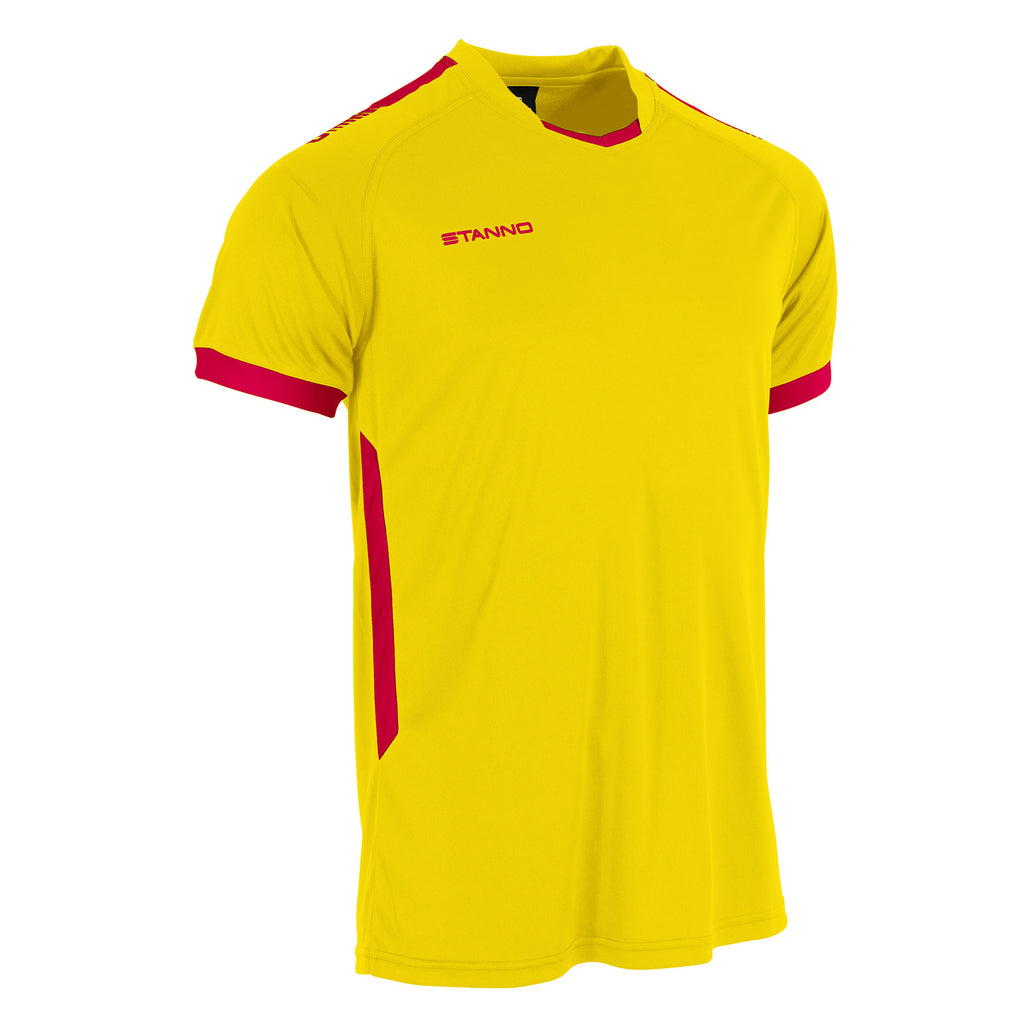 Stanno First SS Football Shirt (Yellow/Red)
