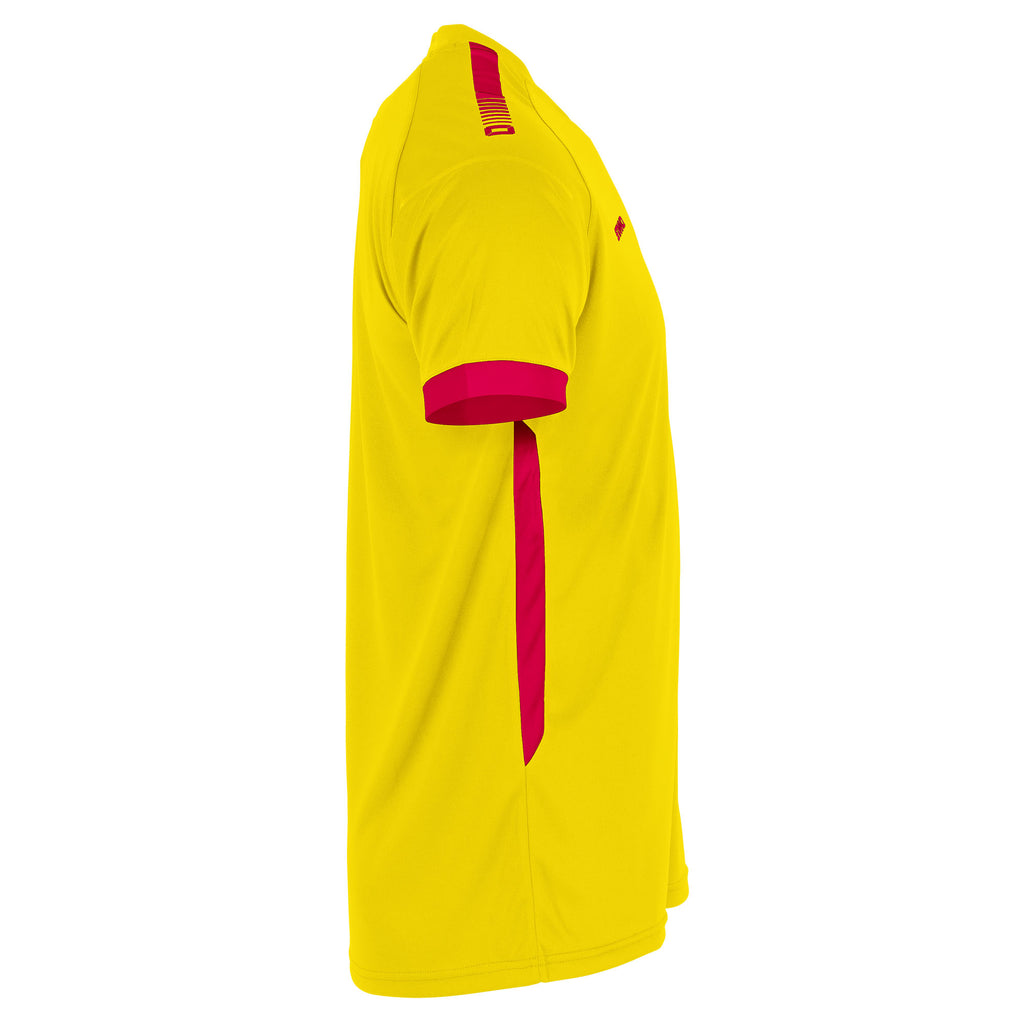 Stanno First SS Football Shirt (Yellow/Red)