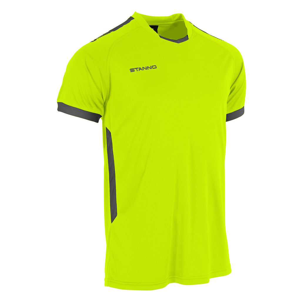 Stanno First SS Football Shirt (Neon Yellow/Anthracite)