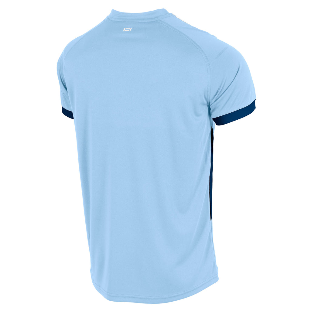 Stanno First SS Football Shirt (Sky Blue/Navy)