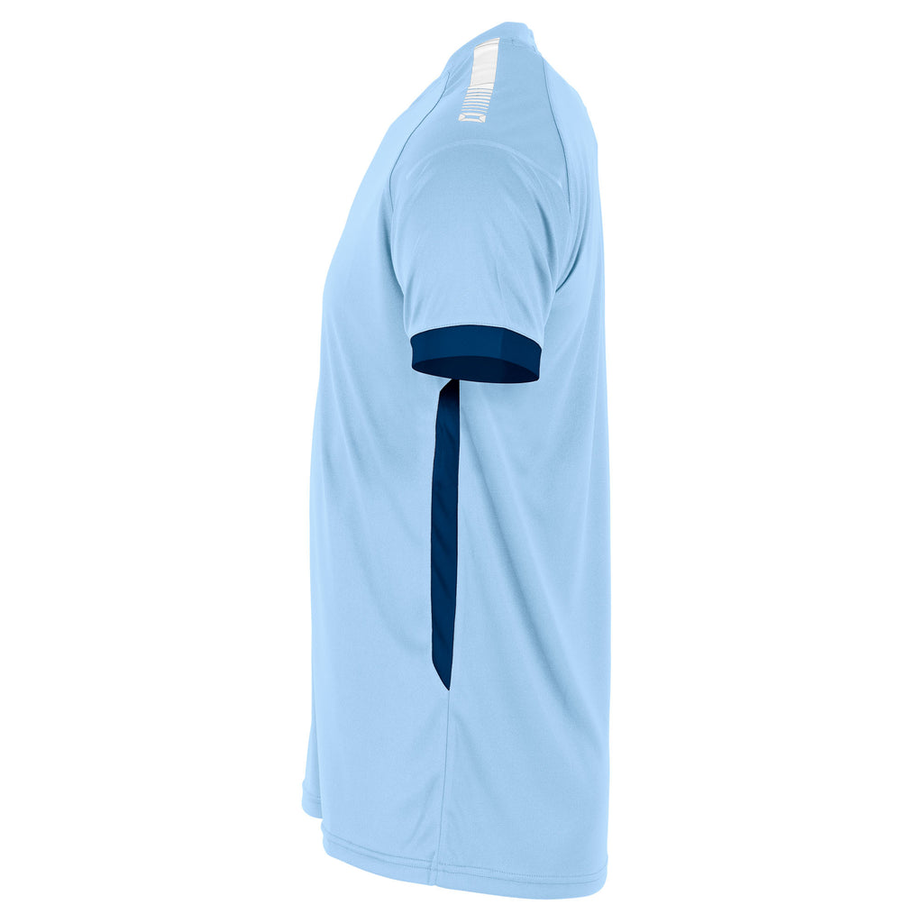 Stanno First SS Football Shirt (Sky Blue/Navy)