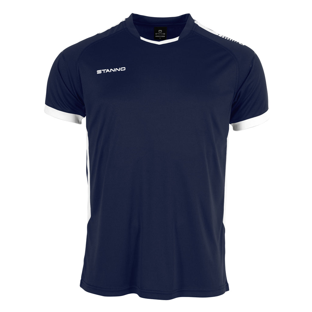 Stanno First SS Football Shirt (Navy/White)