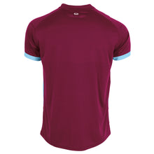Load image into Gallery viewer, Stanno First SS Football Shirt (Maroon/Sky blue)