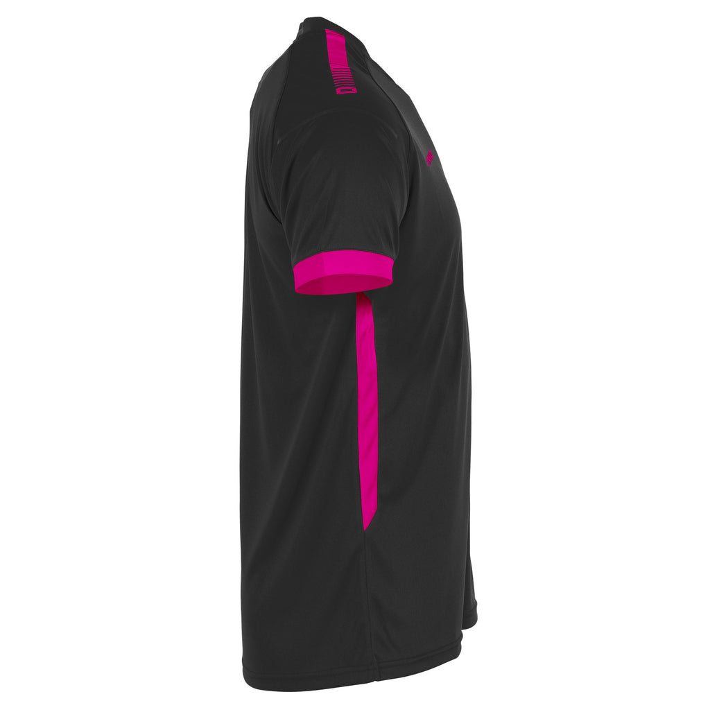 Stanno First SS Football Shirt (Black/Pink)
