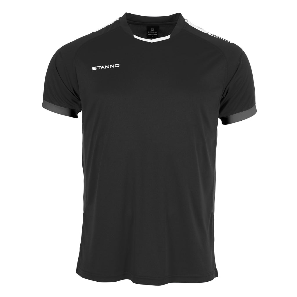 Stanno First SS Football Shirt (Black/Anthracite)