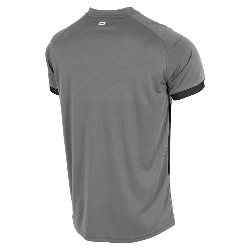 Stanno First SS Football Shirt (Anthracite/Black)