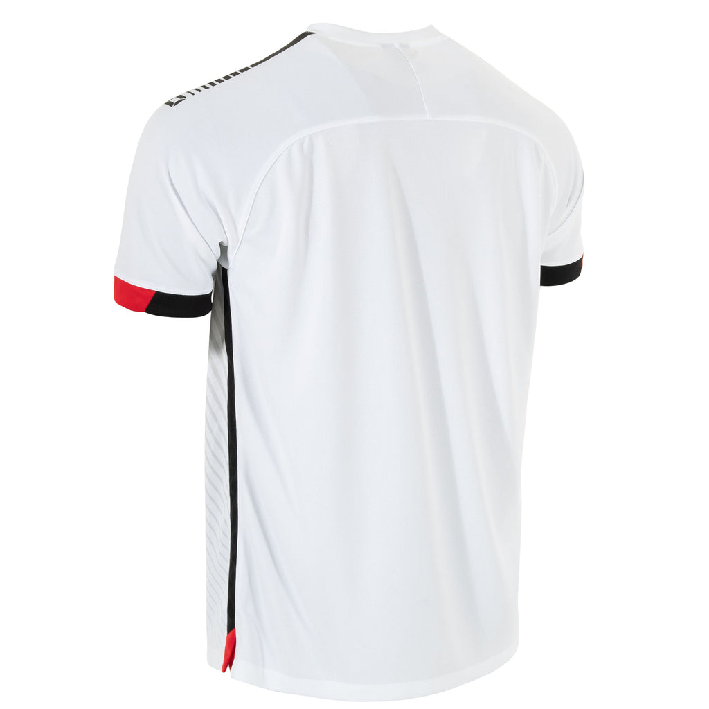 Stanno Volt SS Football Shirt (White/Black/Red)