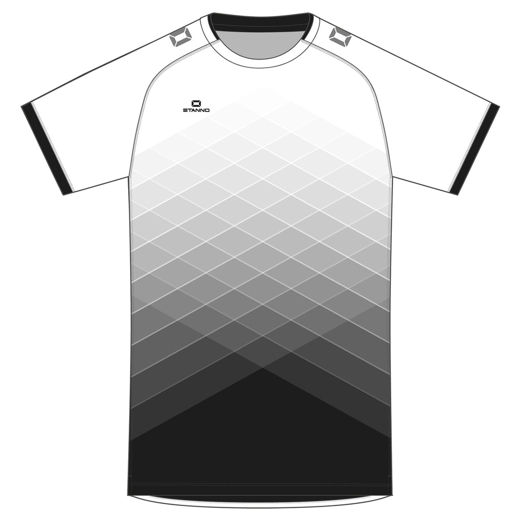 Stanno Altius SS Football Shirt (White/Black)