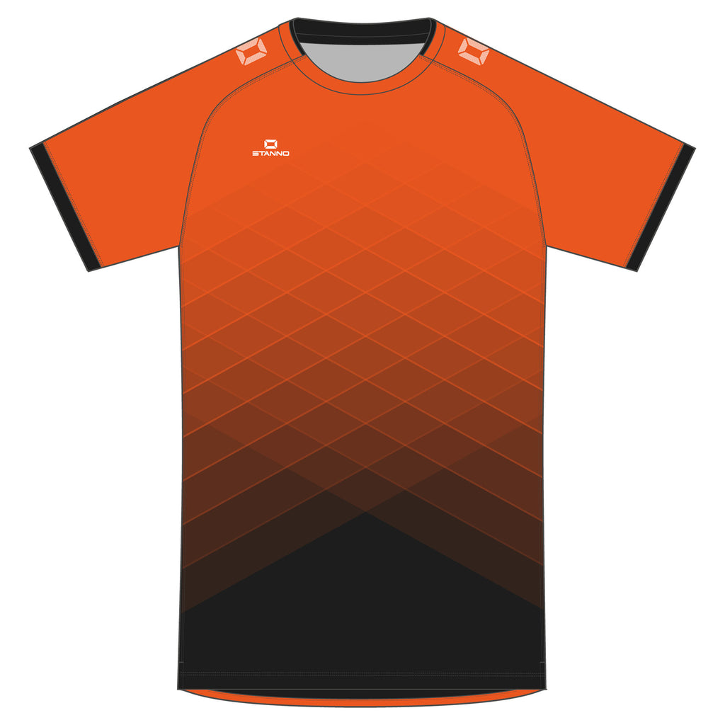 Stanno Altius SS Football Shirt (Orange/Black)
