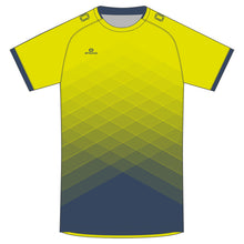 Load image into Gallery viewer, Stanno Altius SS Football Shirt (Lime/Dark Denim)