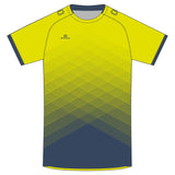 Stanno Altius SS Football Shirt (Lime/Dark Denim)