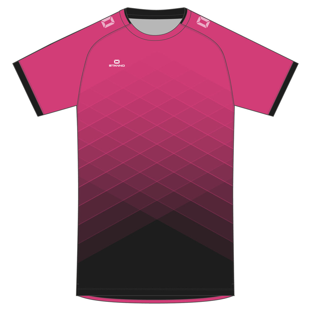 Stanno Altius SS Football Shirt (Pink/Black)