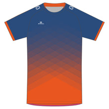 Load image into Gallery viewer, Stanno Altius SS Football Shirt (Bright Navy/Orange)