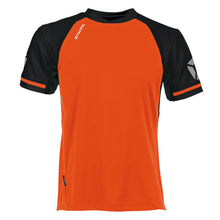 Load image into Gallery viewer, Stanno Liga SS Football Shirt (Shocking Orange/Black)
