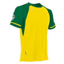 Load image into Gallery viewer, Stanno Liga SS Football Shirt (Yellow/Green)