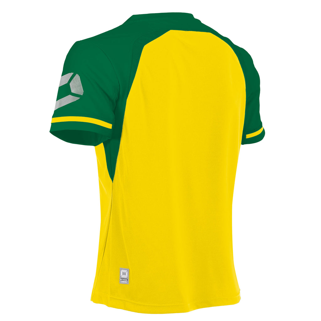 Stanno Liga SS Football Shirt (Yellow/Green)