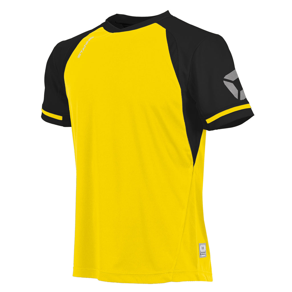 Stanno Liga SS Football Shirt (Yellow/Black)