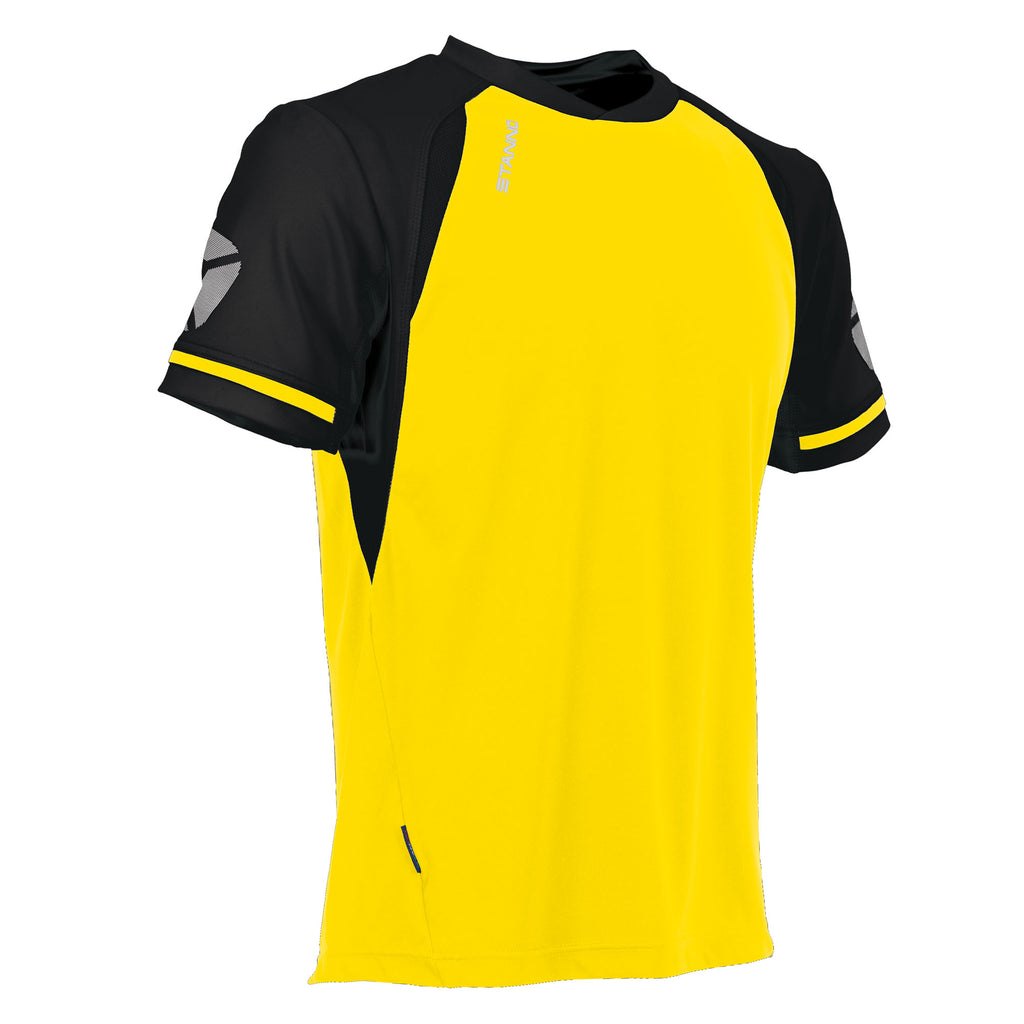 Stanno Liga SS Football Shirt (Yellow/Black)