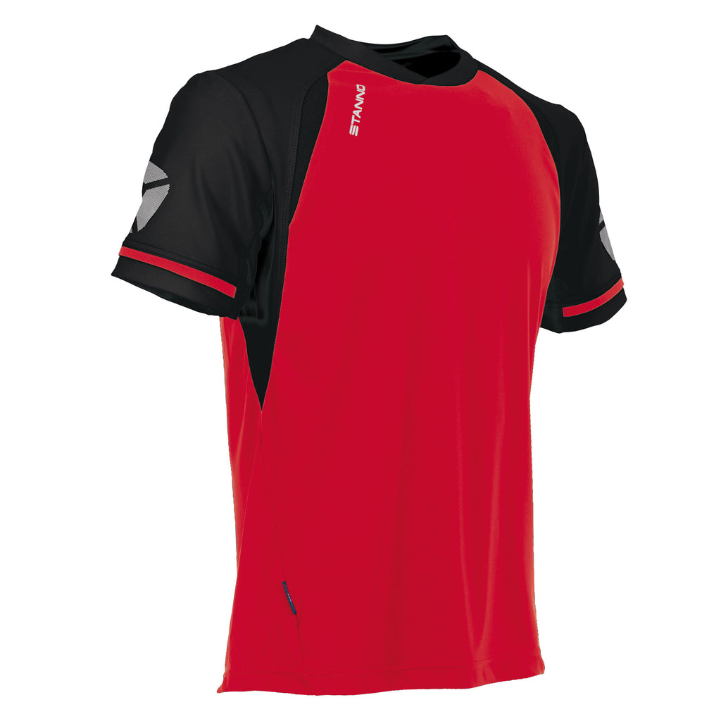 Stanno Liga SS Football Shirt (Red/Black)