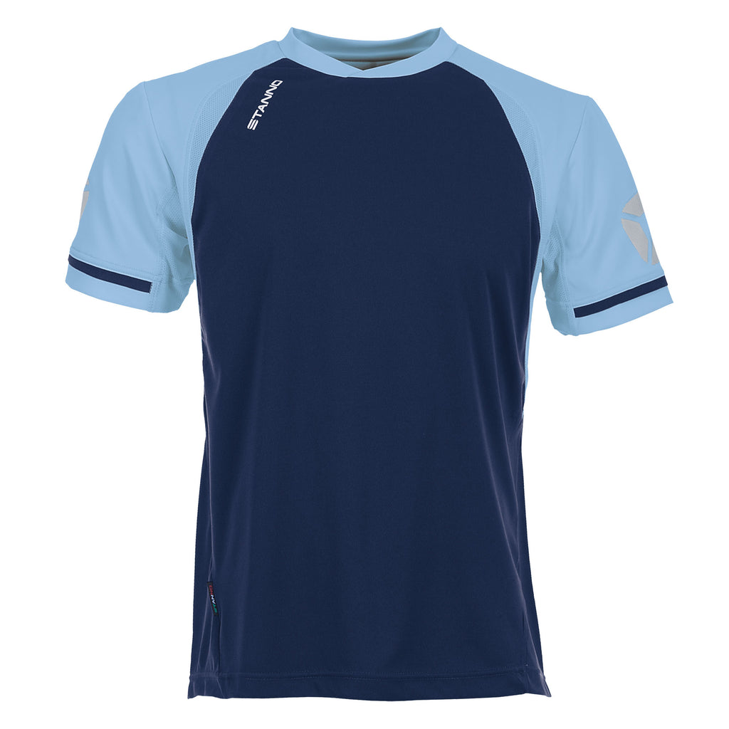 Stanno Liga SS Football Shirt (Navy/Sky Blue)