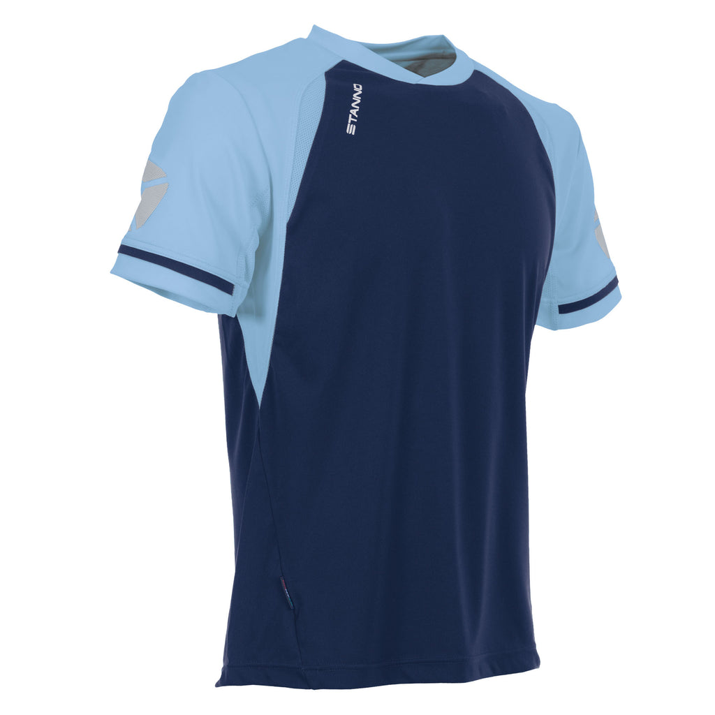 Stanno Liga SS Football Shirt (Navy/Sky Blue)