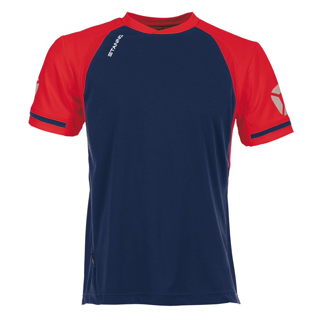 Stanno Liga SS Football Shirt (Navy/Red)