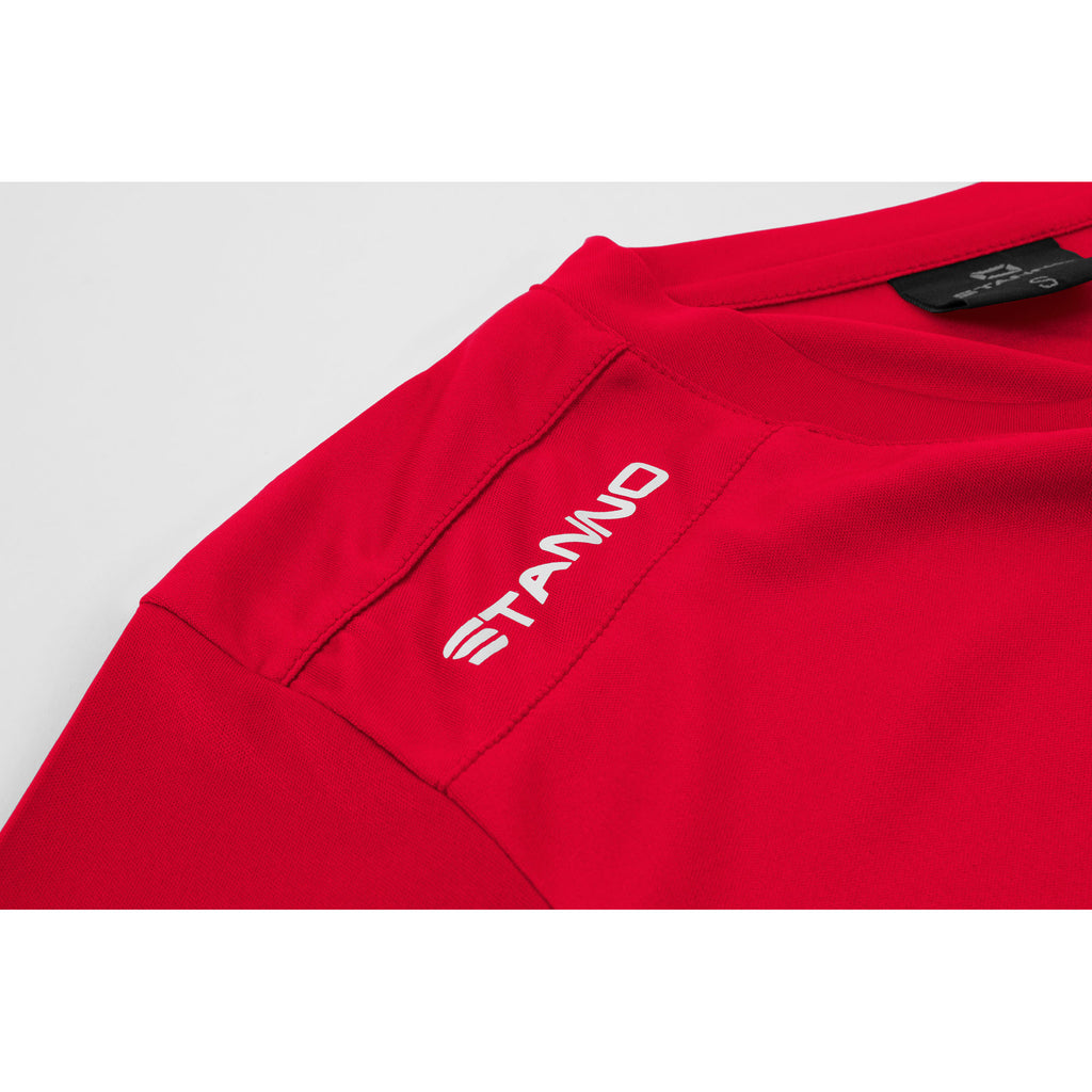 Stanno Womens Field SS Football Shirt (Red)