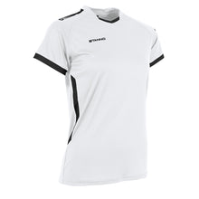 Load image into Gallery viewer, Stanno First SS Ladies Football Shirt (White/Black)