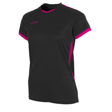 Load image into Gallery viewer, Stanno First SS Ladies Football Shirt (Black/Pink)