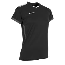 Load image into Gallery viewer, Stanno First SS Ladies Football Shirt (Black/Anthracite)