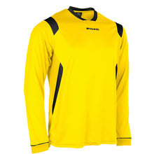 Load image into Gallery viewer, Stanno Arezzo LS Football Shirt (Yellow/Black)