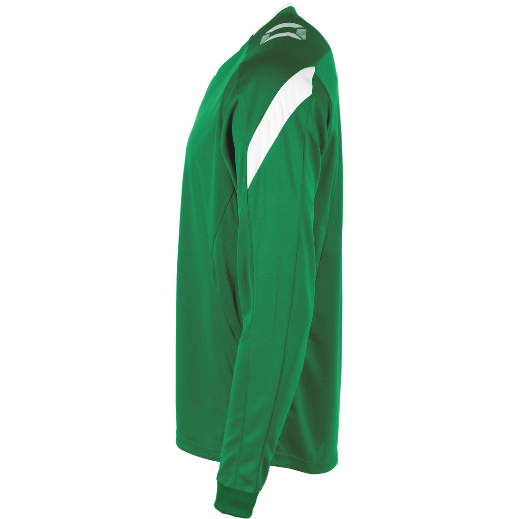 Stanno Drive LS Football Shirt (Green/White)