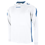 Stanno Drive LS Football Shirt (White/Royal)