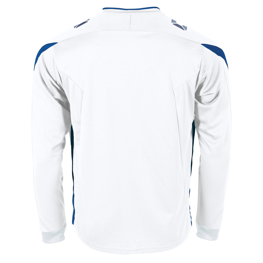 Stanno Drive LS Football Shirt (White/Royal)