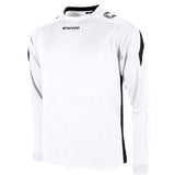 Stanno Drive LS Football Shirt (White/Black)