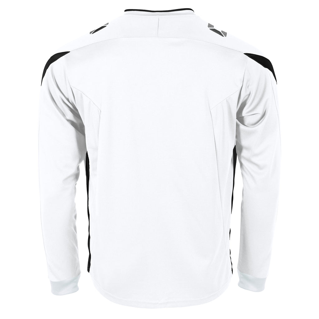 Stanno Drive LS Football Shirt (White/Black)