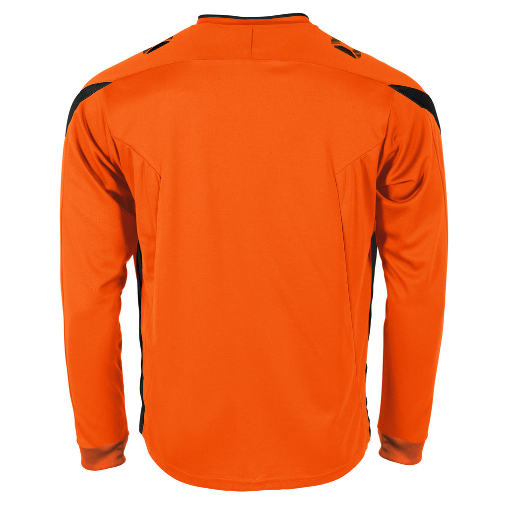 Stanno Drive LS Football Shirt (Orange/Black)