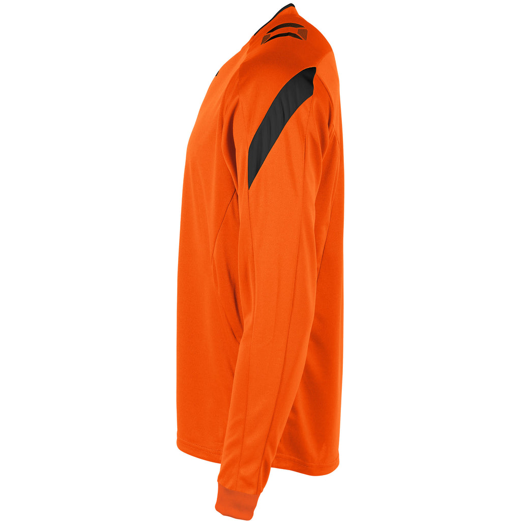 Stanno Drive LS Football Shirt (Orange/Black)