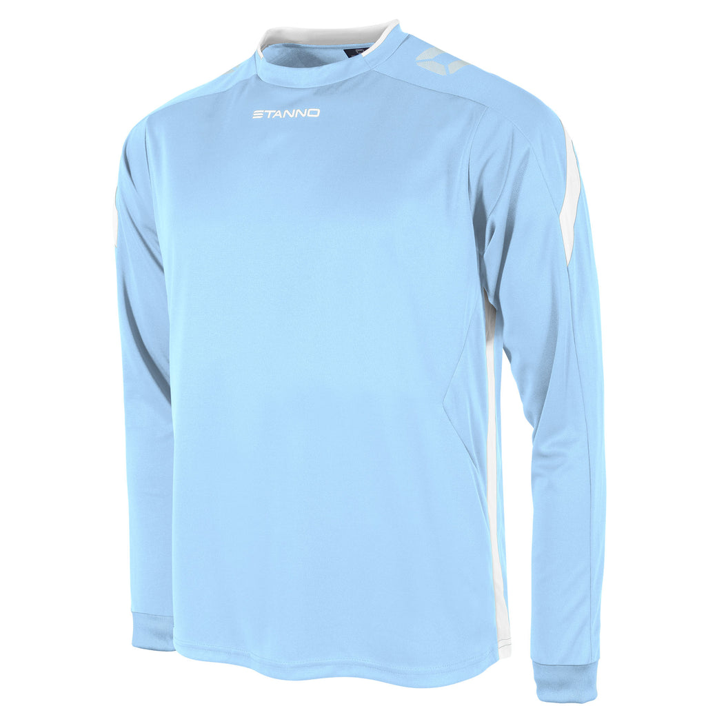 Stanno Drive LS Football Shirt (Sky Blue/White)
